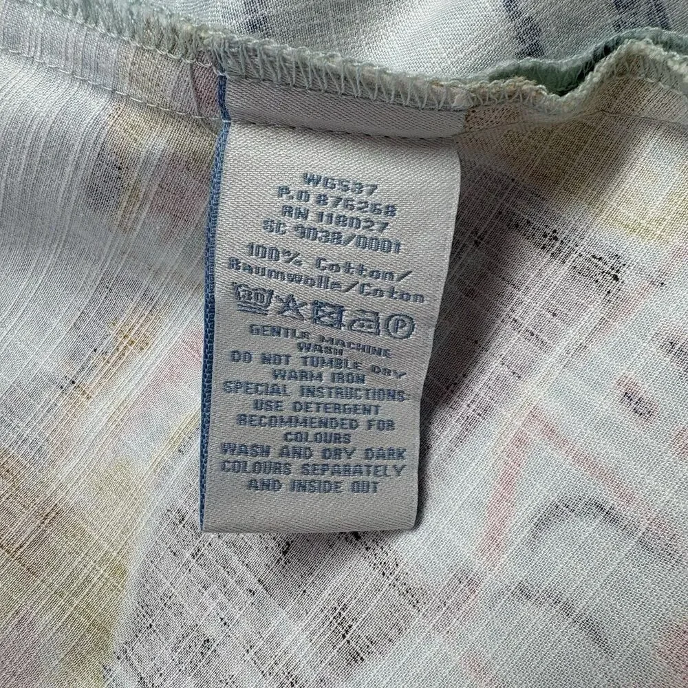 Boden Nancy Riviera Novelty Print Skirt (Sz 6 Long) A-line Knee Length Europe - Picture 9 of 9